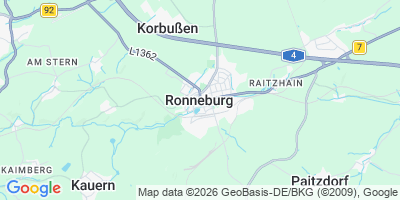 Karte Ronneburg