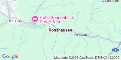 Karte Ronshausen