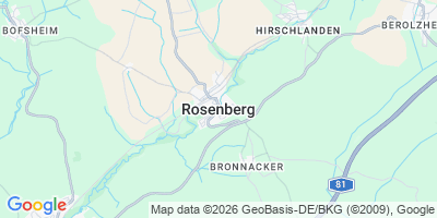 Karte Rosenberg