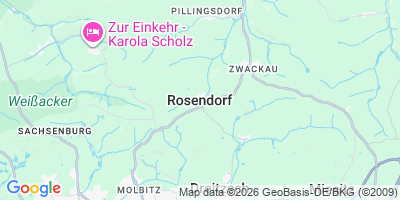 Karte Rosendorf