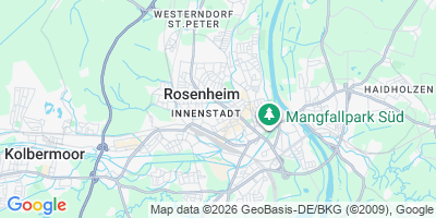 Karte Rosenheim