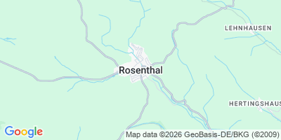 Karte Rosenthal