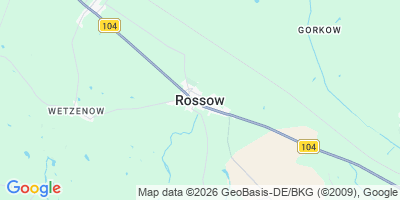 Karte Rossow