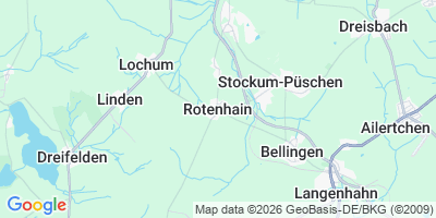 Karte Rotenhain