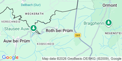 Karte Roth bei Prüm