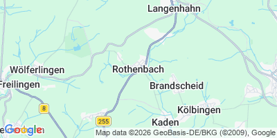 Karte Rothenbach