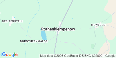 Karte Rothenklempenow