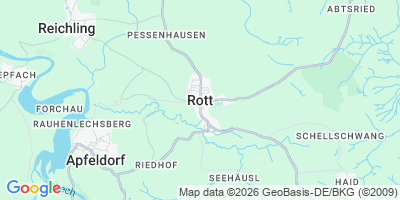 Karte Rott