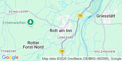 Karte Rott a.Inn