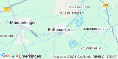 Karte Rottenacker
