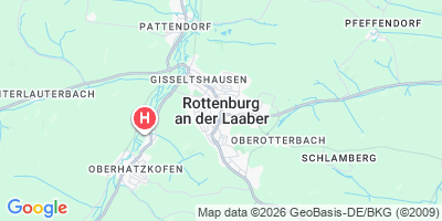 Karte Rottenburg a. d. Laaber