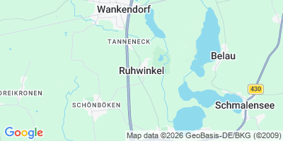 Karte Ruhwinkel