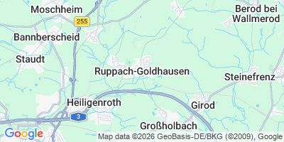 Karte Ruppach-Goldhausen
