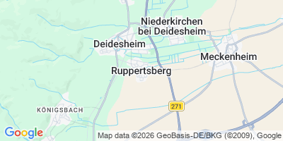 Karte Ruppertsberg