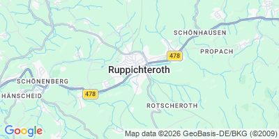 Karte Ruppichteroth