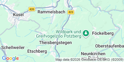 Karte Rutsweiler am Glan