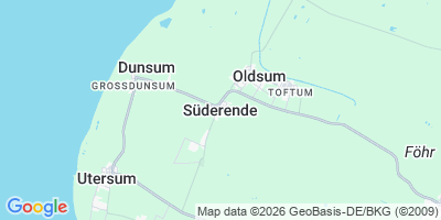 Karte Süderende