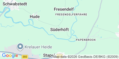 Karte Süderhöft