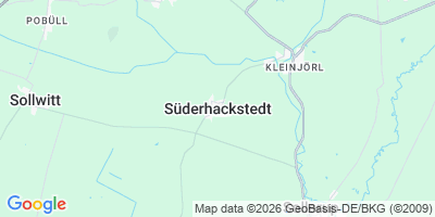 Karte Süderhackstedt