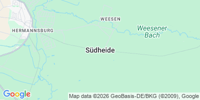 Karte Südheide