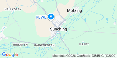 Karte Sünching