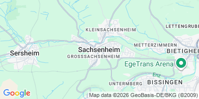 Karte Sachsenheim