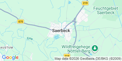 Karte Saerbeck