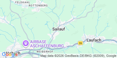 Karte Sailauf