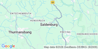 Karte Saldenburg