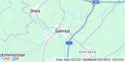Karte Salmtal