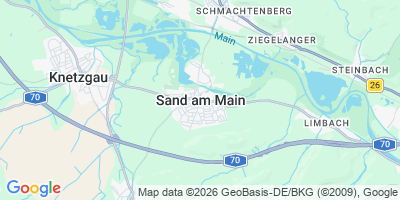 Karte Sand a.Main