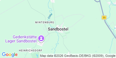 Karte Sandbostel