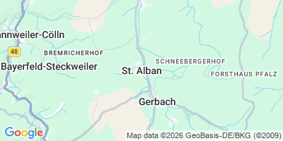 Karte Sankt Alban