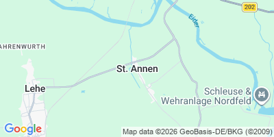 Karte Sankt Annen