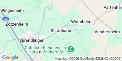 Karte Sankt Johann