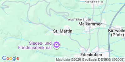 Karte Sankt Martin
