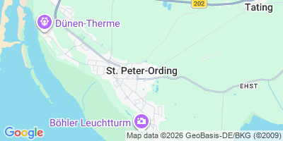 Karte Sankt Peter-Ording