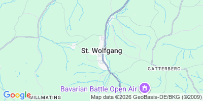 Karte Sankt Wolfgang