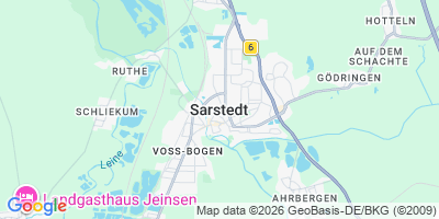 Karte Sarstedt