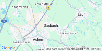 Karte Sasbach