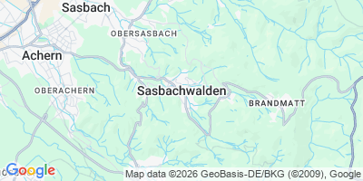 Karte Sasbachwalden