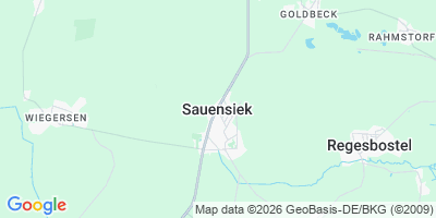 Karte Sauensiek