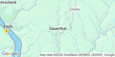Karte Sauerthal