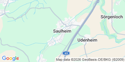 Karte Saulheim
