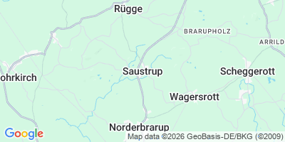 Karte Saustrup