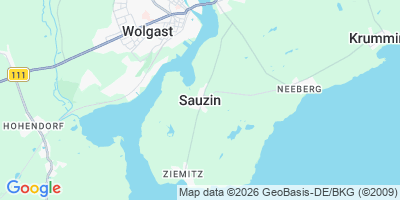 Karte Sauzin