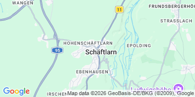 Karte Schäftlarn