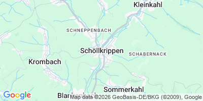 Karte Schöllkrippen
