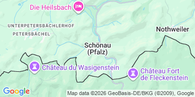Karte Schönau (Pfalz)