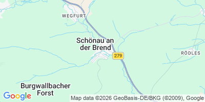 Karte Schönau a.d.Brend